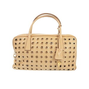 Prada Perfo Leather Handbag